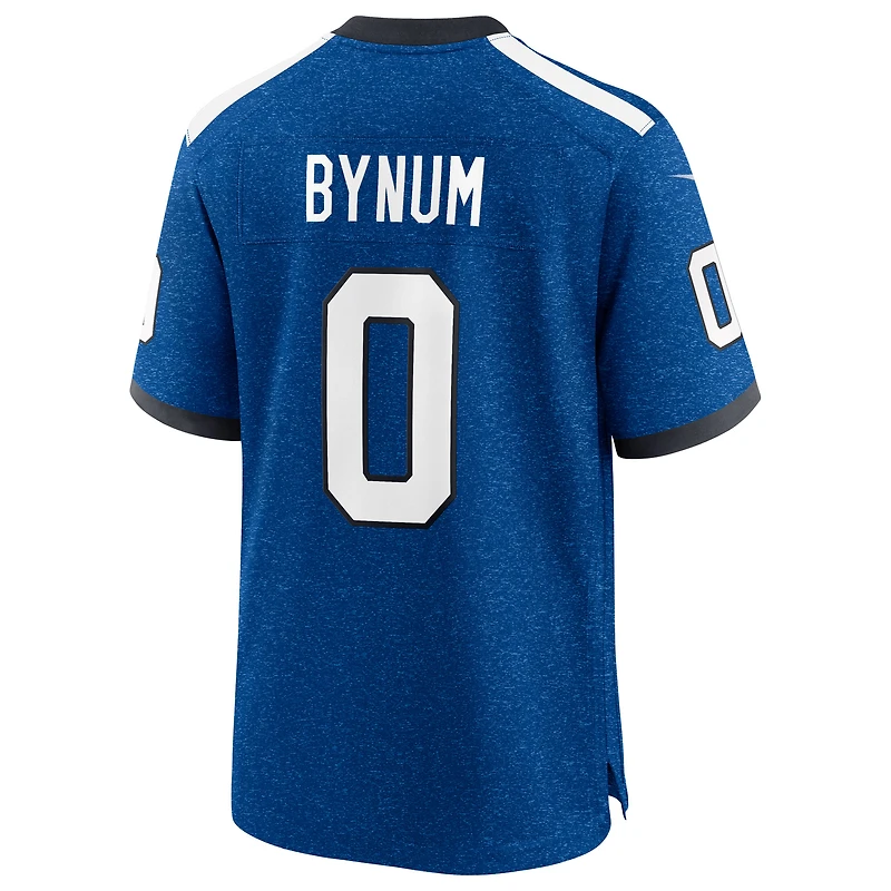 Maillot Nike Camryn Bynum Heather Royal pour homme, match alternatif Indianapolis Colts 2 Indiana Nights