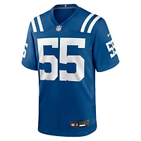 Men's Nike Chad Muma  Royal Indianapolis Colts Team Game Jersey
