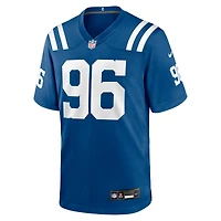 Men's Nike Chris Wormley  Royal Indianapolis Colts Team Game Jersey