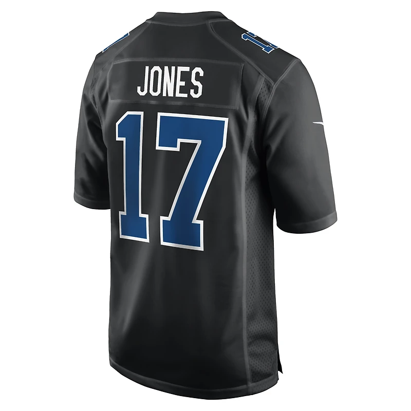 Men's Nike Daniel Jones Carbon Black Indianapolis Colts Fashion Game Jersey