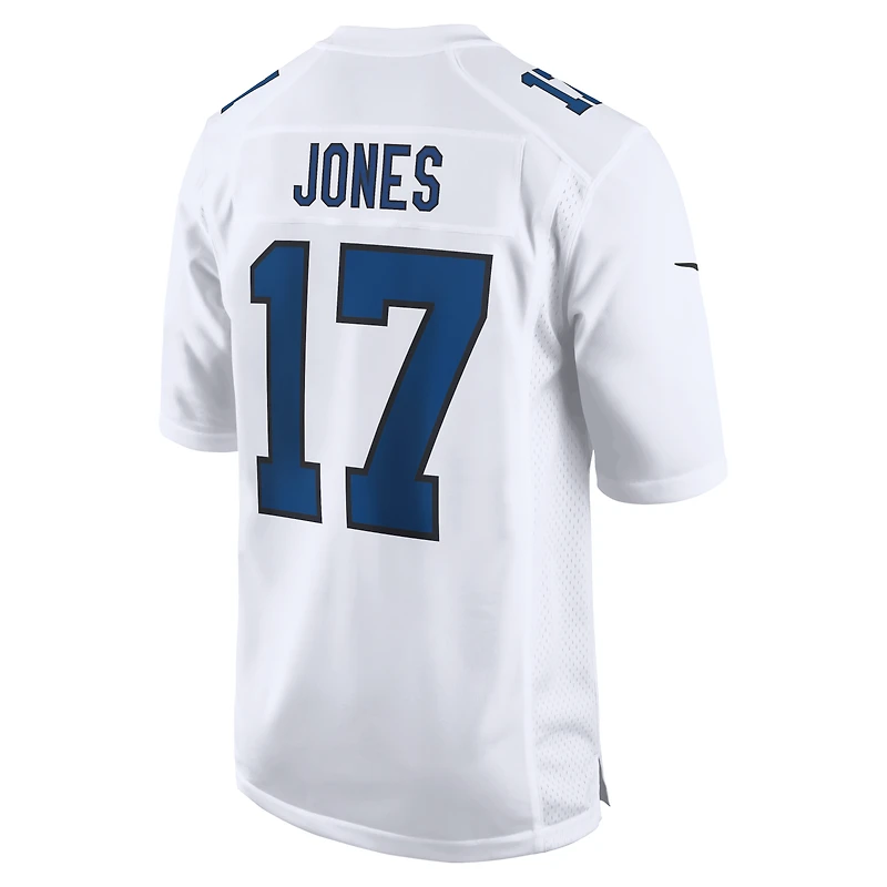 Men's Nike Daniel Jones Tundra White Indianapolis Colts Fashion Game Jersey