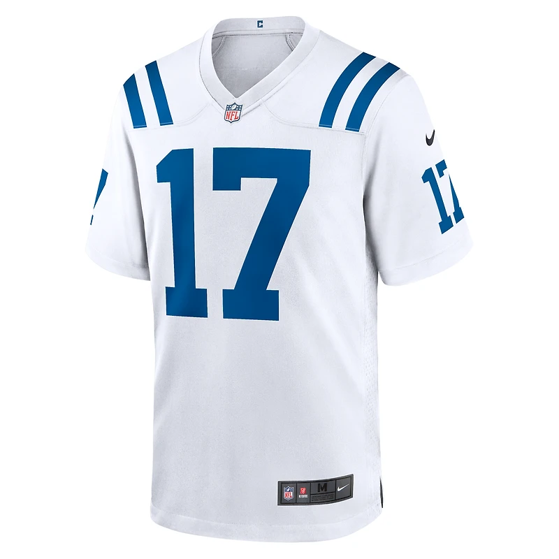 Men's Nike Daniel Jones  White Indianapolis Colts Game Jersey