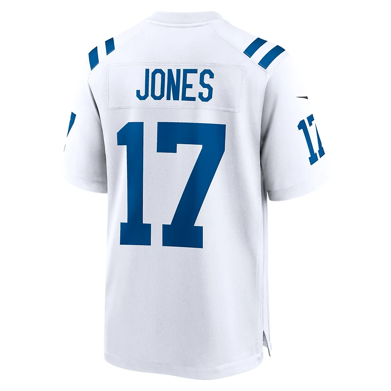Men's Nike Daniel Jones  White Indianapolis Colts Game Jersey