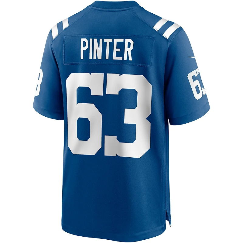 Men's Nike Danny Pinter Royal Indianapolis Colts Game Jersey
