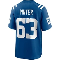 Men's Nike Danny Pinter Royal Indianapolis Colts Game Jersey