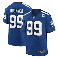 Men's Nike DeForest Buckner Blue Indianapolis Colts Alternate Game Jersey