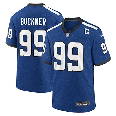 Men's Nike DeForest Buckner Blue Indianapolis Colts Alternate Game Jersey