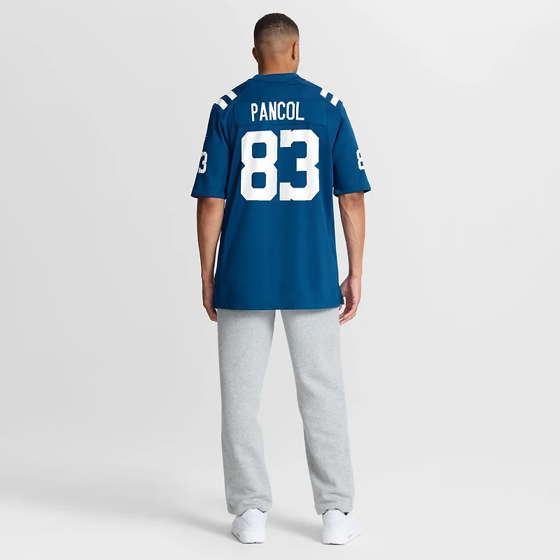Men's Nike Eli Pancol  Royal Indianapolis Colts Team Game Jersey