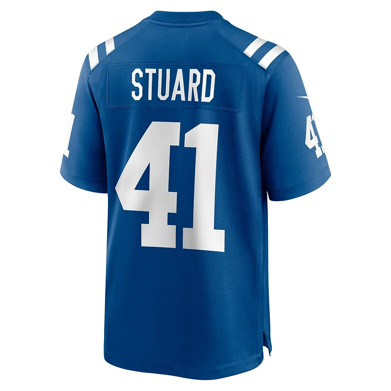 Men's Nike Grant Stuard Royal Indianapolis Colts Game Player Jersey