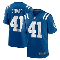 Men's Nike Grant Stuard Royal Indianapolis Colts Game Player Jersey