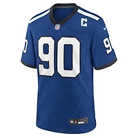 Men's Nike Grover Stewart Blue Indianapolis Colts Alternate Game Jersey
