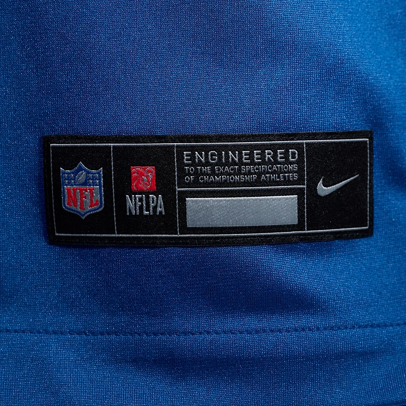 Maillot Nike Jacob Phillips Royal pour homme des Indianapolis Colts