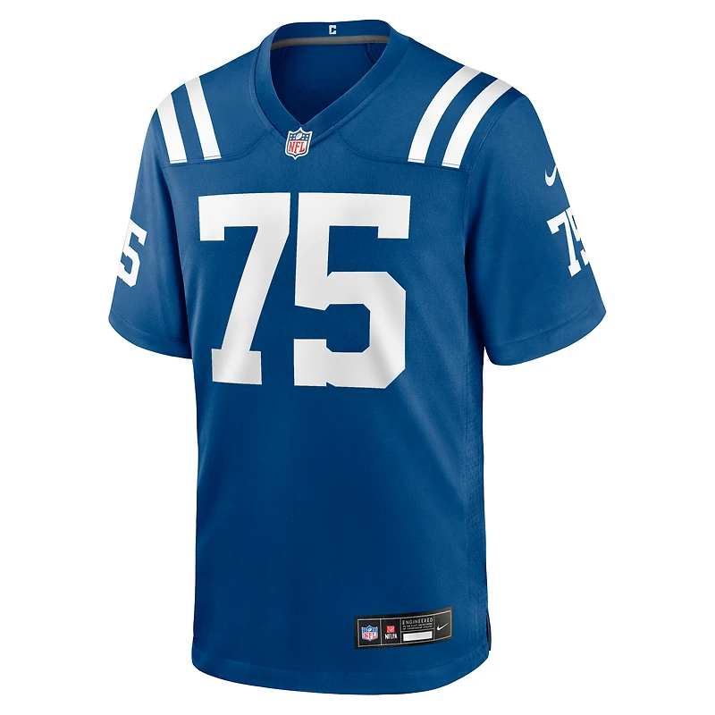 Men's Nike Jalen Travis Royal Indianapolis Colts Team Game Jersey