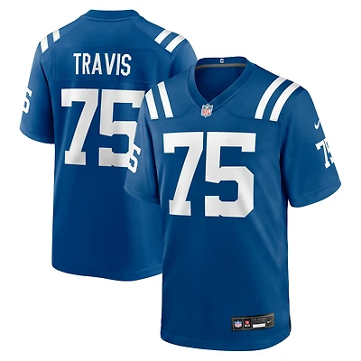 Maillot Nike Jalen Travis Royal pour homme des Indianapolis Colts