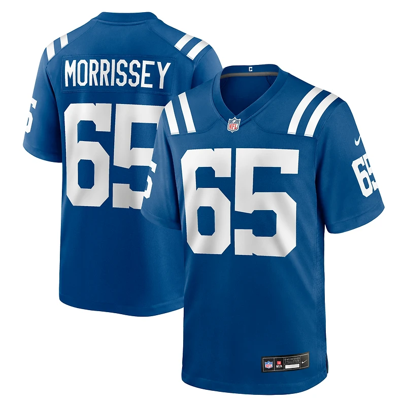 Maillot Nike Jimmy Morrissey Royal Indianapolis Colts Team Game pour homme