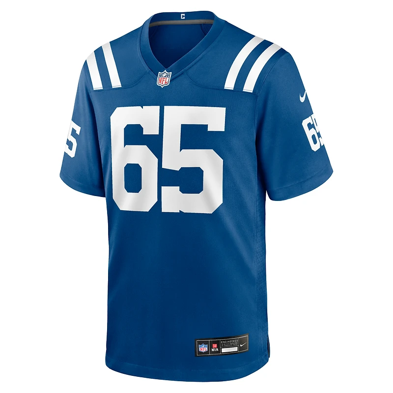 Maillot Nike Jimmy Morrissey Royal Indianapolis Colts Team Game pour homme