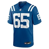 Men's Nike Jimmy Morrissey  Royal Indianapolis Colts Team Game Jersey
