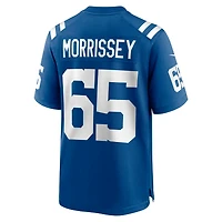 Men's Nike Jimmy Morrissey  Royal Indianapolis Colts Team Game Jersey