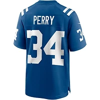 Men's Nike Joe Perry Royal Indianapolis Colts Game Retired Player Jersey