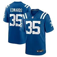 Men's Nike Johnathan Edwards  Royal Indianapolis Colts Team Game Jersey