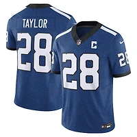 Nike Jonathan Taylor pour homme Bleu Indianapolis Colts Vapor F.U.S.E. Maillot limité