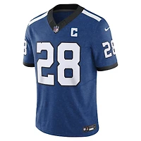 Nike Jonathan Taylor pour homme Bleu Indianapolis Colts Vapor F.U.S.E. Maillot limité
