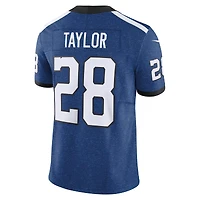 Nike Jonathan Taylor pour homme Bleu Indianapolis Colts Vapor F.U.S.E. Maillot limité