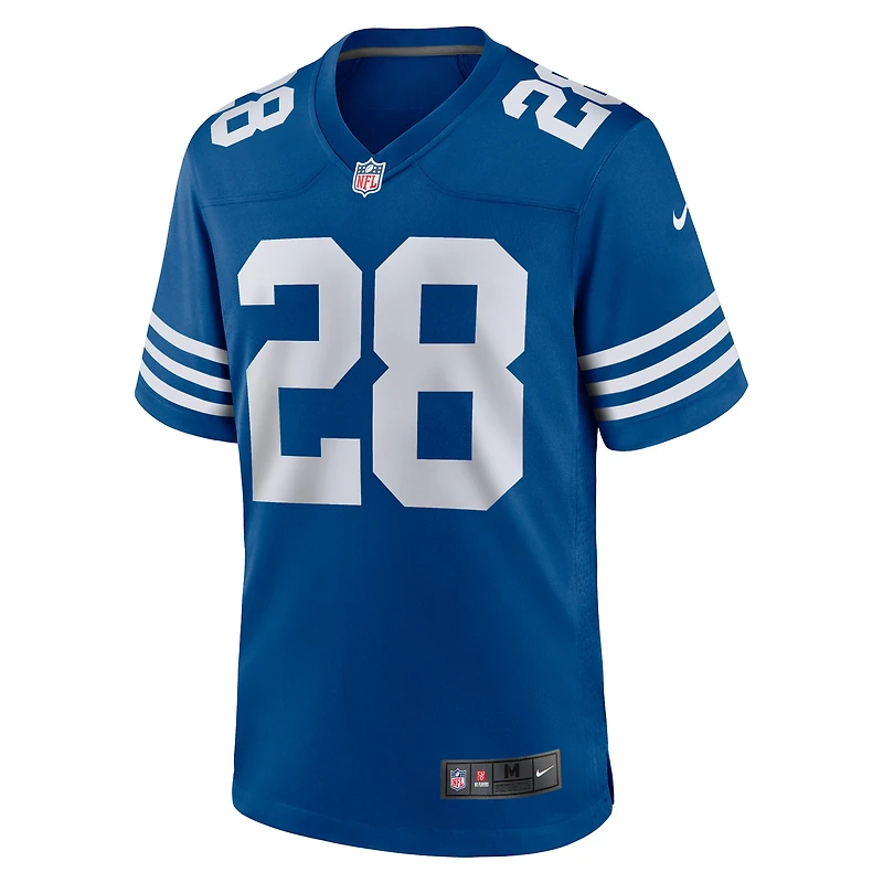 Maillot de joueur match Nike Jonathan Taylor des Royal Indianapolis Colts pour hommes