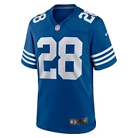 Maillot de joueur match Nike Jonathan Taylor des Royal Indianapolis Colts pour hommes