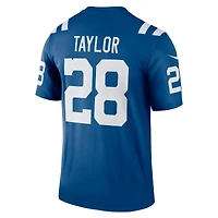 Haut Nike Jonathan Taylor Royal Indianapolis Colts Legend Player Performance pour homme