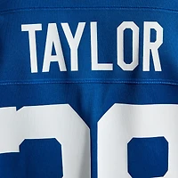 Maillot de match joueur des Indianapolis Colts Nike Jonathan Taylor Royal pour homme