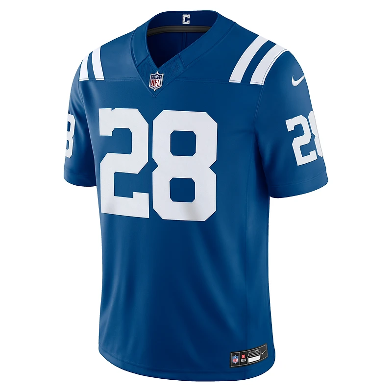 Men's Nike Jonathan Taylor Royal Indianapolis Colts Vapor F.U.S.E. Stitched Limited Jersey