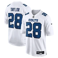 Maillot Nike Jonathan Taylor Tundra blanc pour homme des Indianapolis Colts Fashion Game