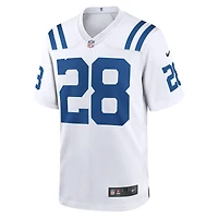 Maillot de match joueur Nike Jonathan Taylor des Indianapolis Colts pour hommes, blanc