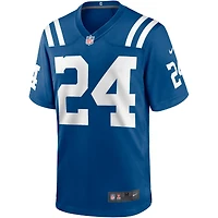 Men's Nike Lenny Moore Royal Indianapolis Colts Game Retired Player Jersey