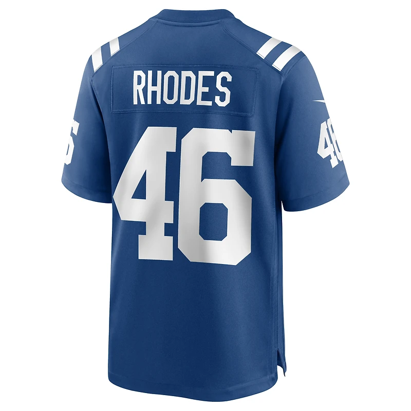 Men's Nike Luke Rhodes Royal Indianapolis Colts Game Jersey