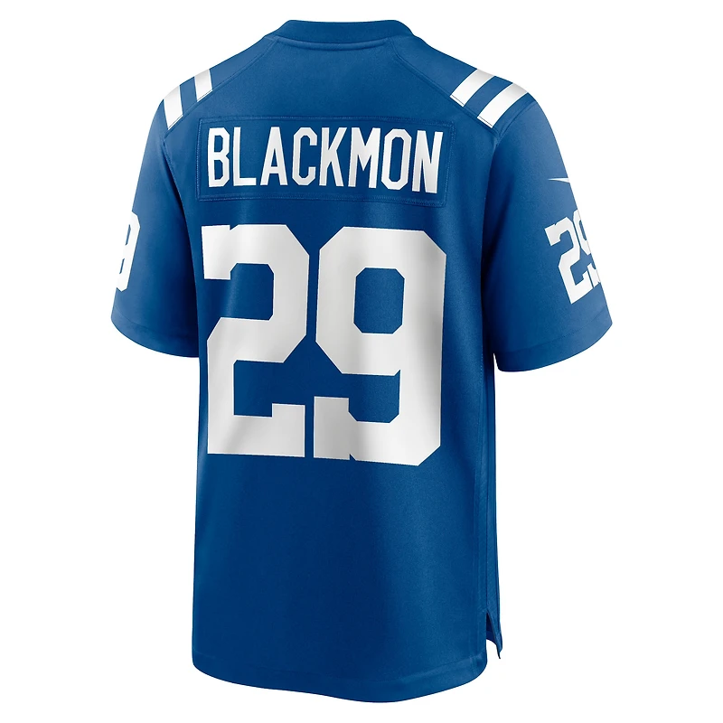 Men's Nike Mekhi Blackmon  Royal Indianapolis Colts Team Game Jersey
