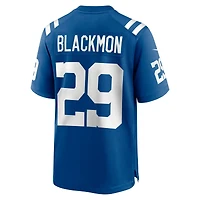Men's Nike Mekhi Blackmon  Royal Indianapolis Colts Team Game Jersey