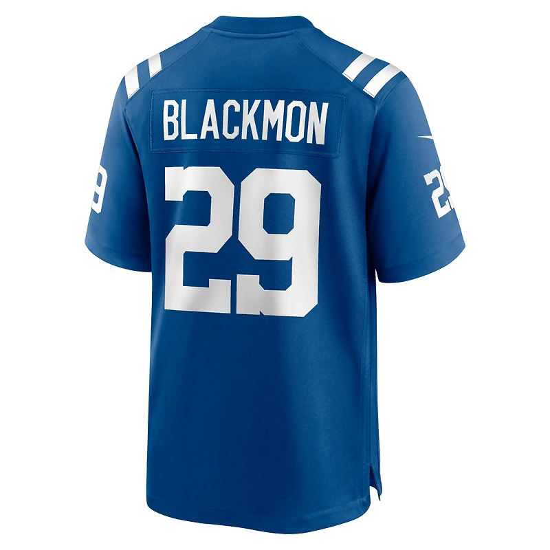 Maillot Nike Mekhi Blackmon Royal pour homme des Indianapolis Colts