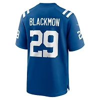 Maillot Nike Mekhi Blackmon Royal pour homme des Indianapolis Colts