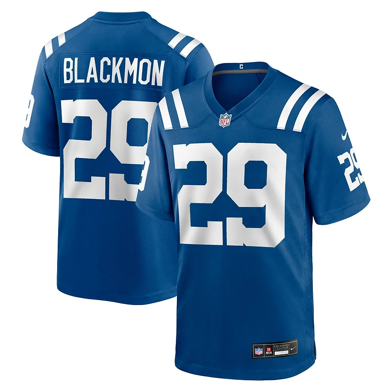 Men's Nike Mekhi Blackmon  Royal Indianapolis Colts Team Game Jersey