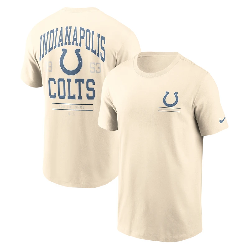Men's Nike Natural Indianapolis Colts Freestyle Essential T-Shirt