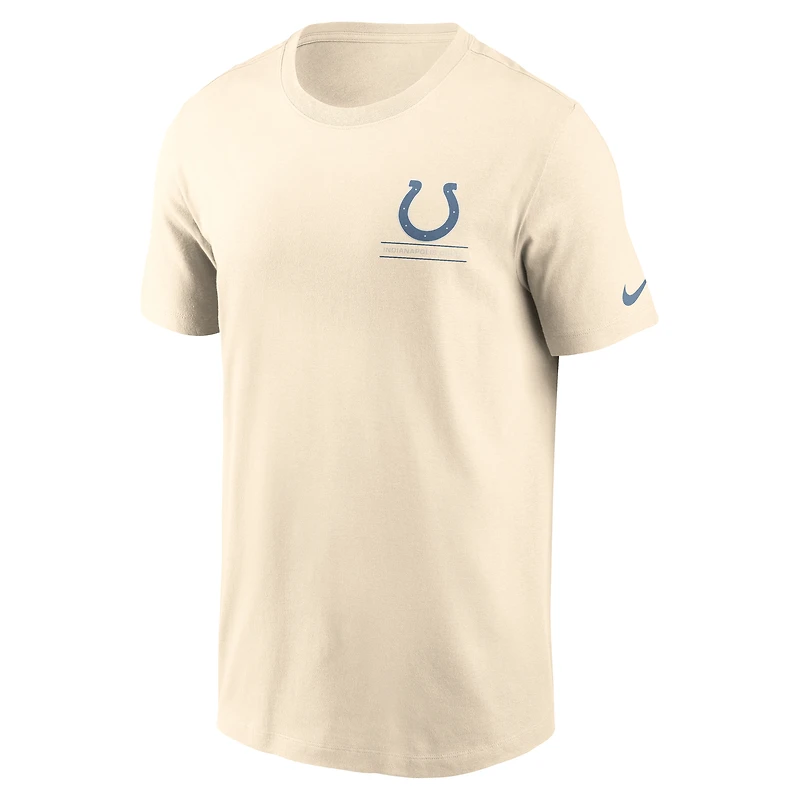 Men's Nike Natural Indianapolis Colts Freestyle Essential T-Shirt