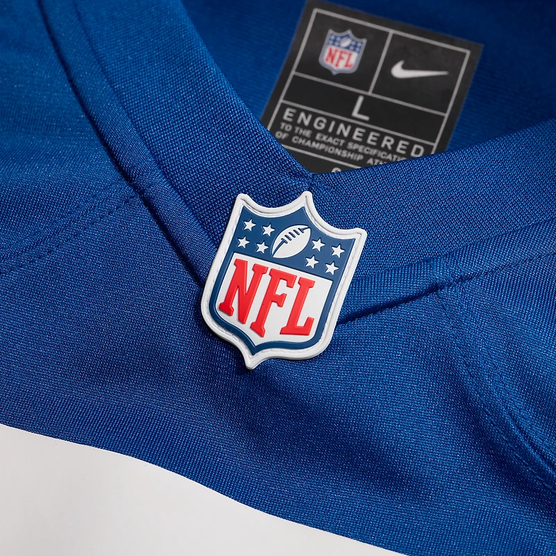 Maillot de match Nike numéro 1 Groom Royal Indianapolis Colts pour homme
