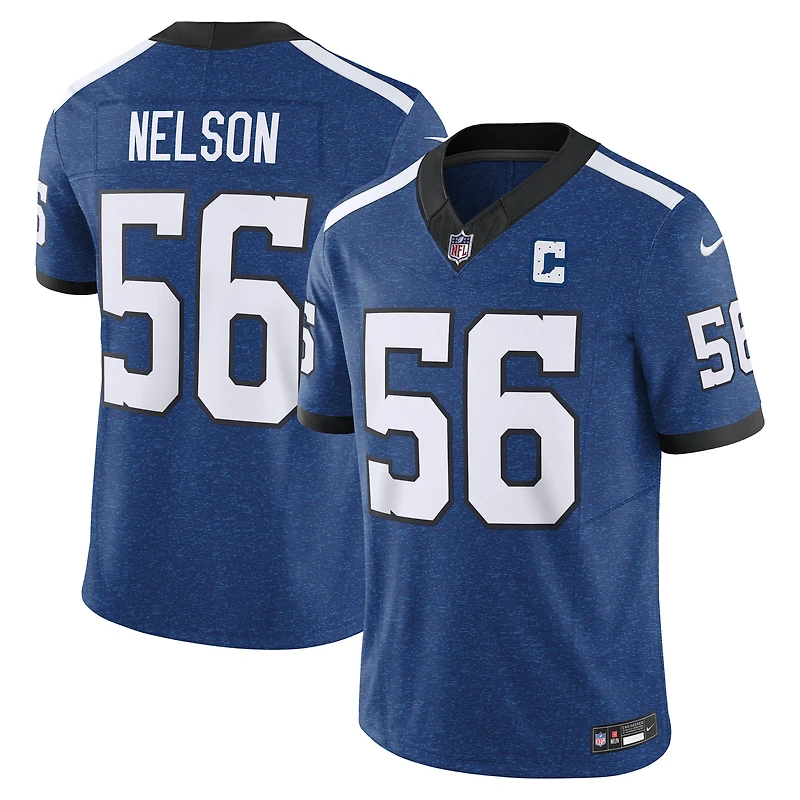 Nike Quenton Nelson Bleu Indianapolis Colts Vapor F.U.S.E. Maillot limité