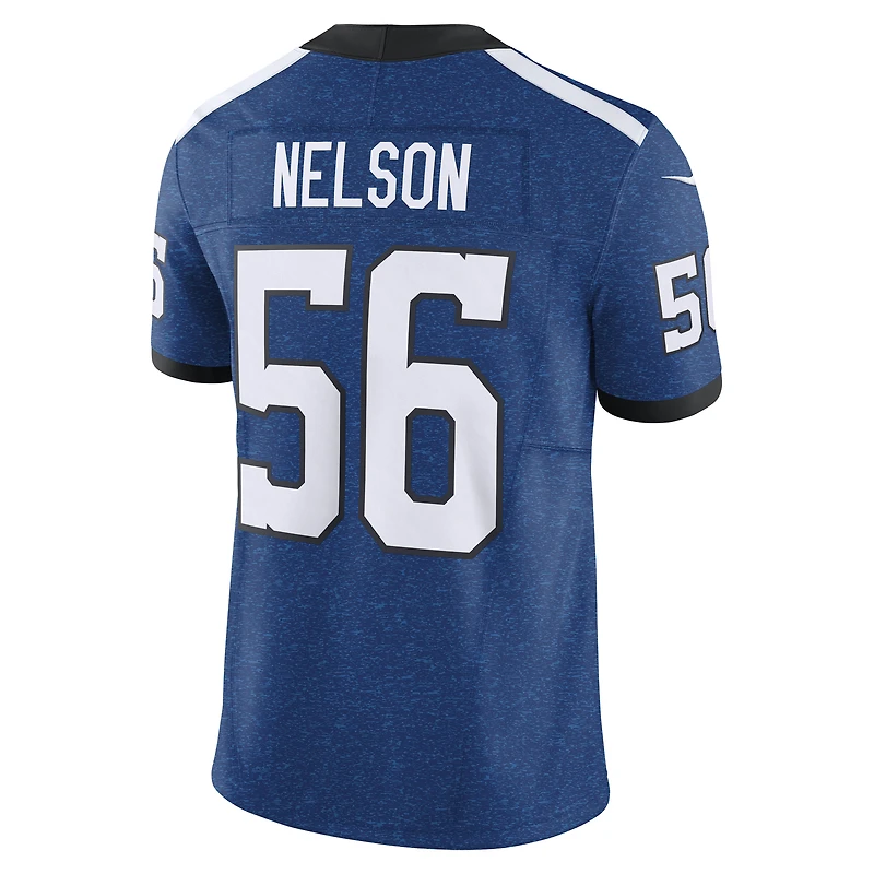 Men's Nike Quenton Nelson Blue Indianapolis Colts Vapor F.U.S.E. Limited Jersey