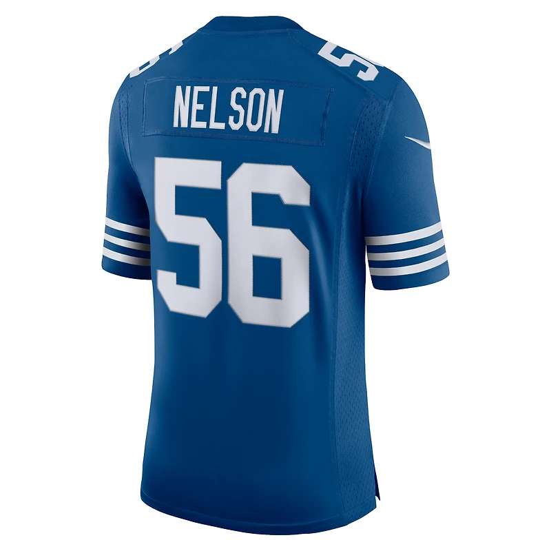 Maillot Nike Quenton Nelson Royal Indianapolis Colts Alternate Vapor Limited pour homme