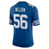 Maillot Nike Quenton Nelson Royal Indianapolis Colts Alternate Vapor Limited pour homme