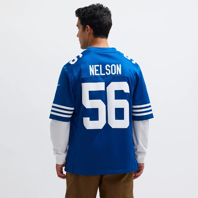 Maillot Nike Quenton Nelson Royal Indianapolis Colts Alternate Vapor Limited pour homme