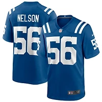 Maillot de match Nike Quenton Nelson Royal Indianapolis Colts pour homme